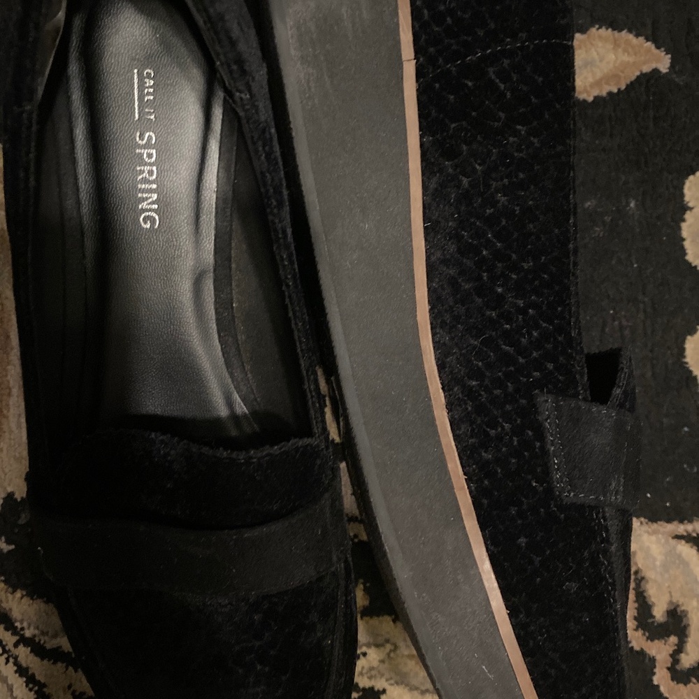 Loafer wedges